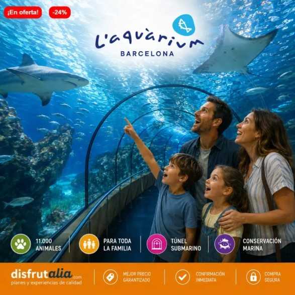 Entradas Aquarium Barcelona | Precios y ofertas