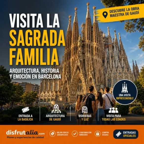 Entradas Sagrada Familia desde 52€