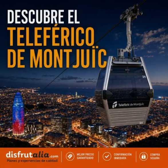 Entradas Teleférico Montjuïc | Precios y horarios