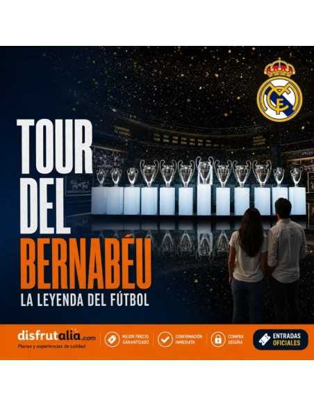 Compra tus entradas Tour Bernabéu desde 31€| Descuento 11%