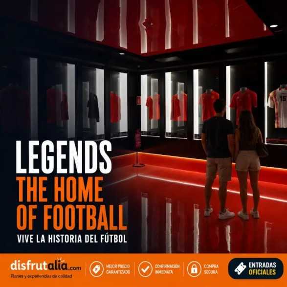Entradas LEGENDS Museo del Fútbol desde 14,40 € ⚽ | Madrid