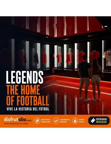 Entradas LEGENDS Museo del Fútbol desde 14,40 € ⚽ | Madrid