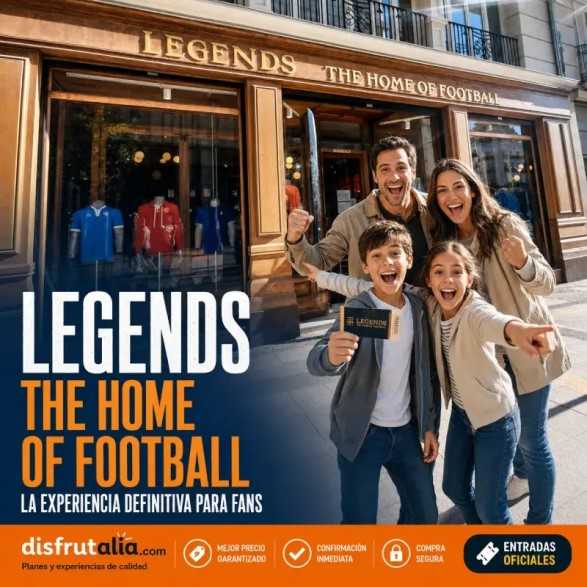 Entradas LEGENDS Museo del Fútbol desde 14,40 € ⚽ | Madrid