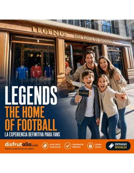 Entradas LEGENDS Museo del Fútbol desde 14,40 € ⚽ | Madrid