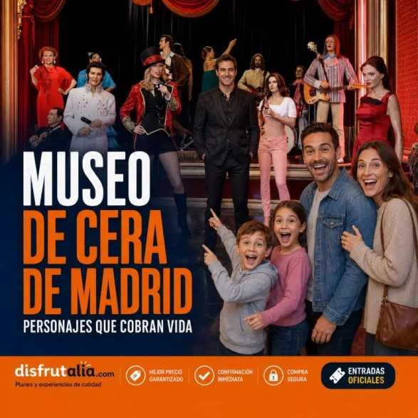 Entradas Museo de Cera de Madrid desde 15 € ·
