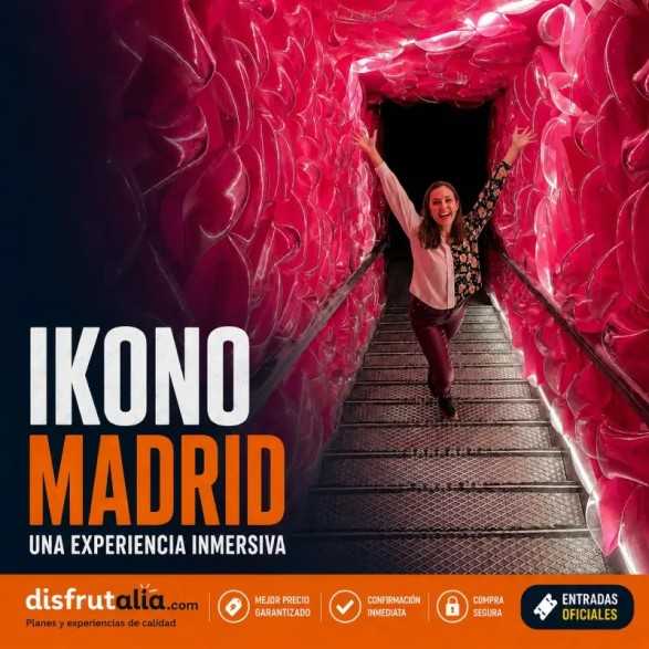 Entradas IKONO Madrid desde 12,90 € | Experiencia Inmersiva en Atocha