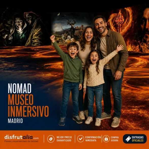 NOMAD MUSEO INMERSIVO - Descubre los packs familares