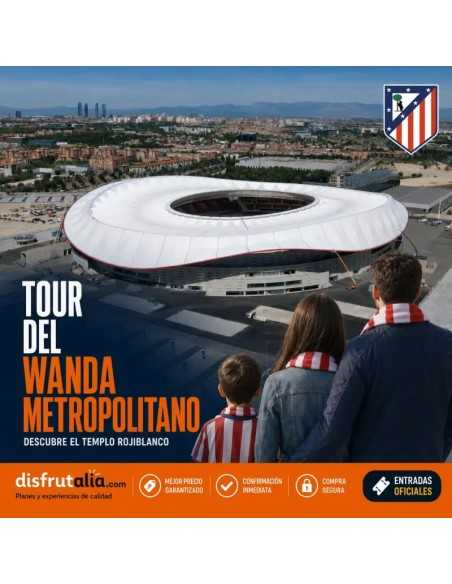 Entradas Tour estadio Atlético de Madrid desde 25 € ⚽