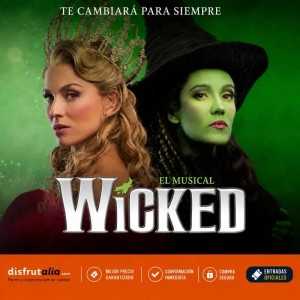 Wicked el Musical entradas desde 22 €💚
