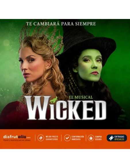 Wicked el Musical entradas desde 22 €💚