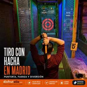 EL HACHAZO MADRID🪓 – Tiro con hacha y diversión con amigos