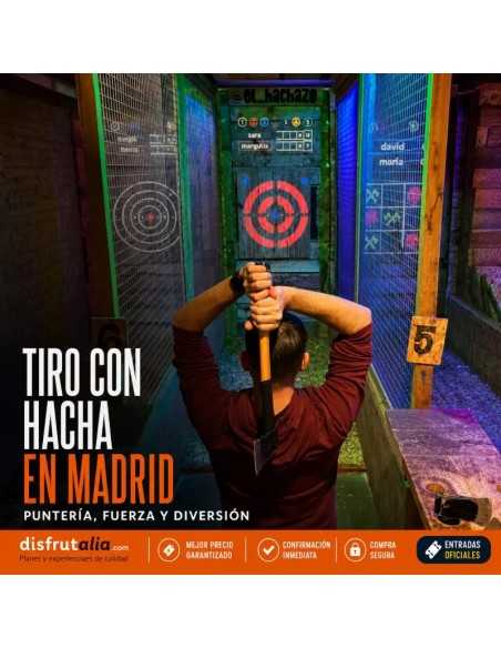 EL HACHAZO MADRID🪓 – Tiro con hacha y diversión con amigos