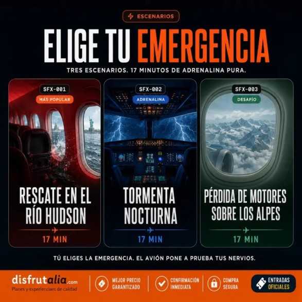 Simulador de vuelo SKYFALL Xanadú desde 12,48€ | Precios