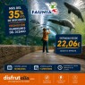 Entradas Faunia Madrid 22€ 35% Descuento