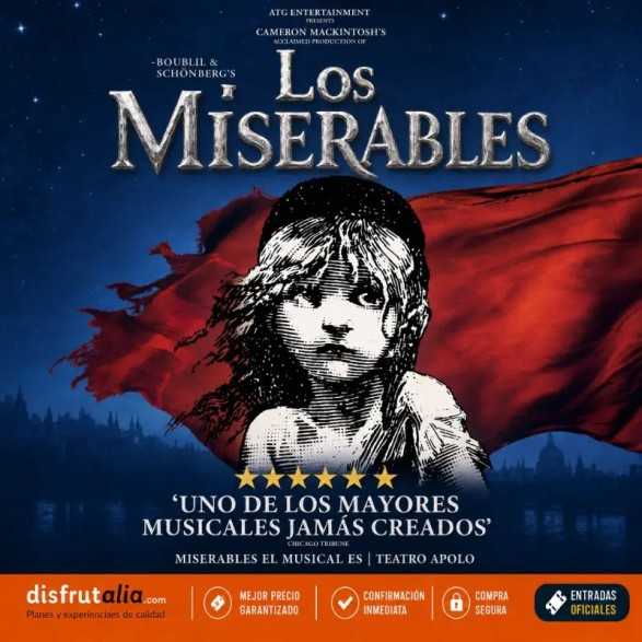 Entradas Los Miserables El Musical en Madrid desde 35€