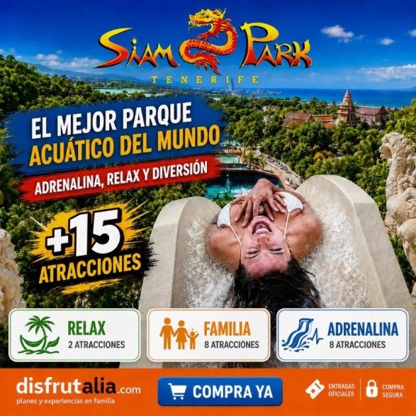 Entradas Siam Park desde 16,50 € | Tickets