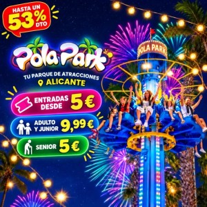 Entradas Pola Park Santa Pola desde 5 € | Descuentos y ofertas