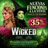 Wicked el Musical entradas desde 22€ Hasta 35% descuento