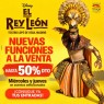 El Rey León Madrid 2026 entradas desde 27€ Descuento 50%