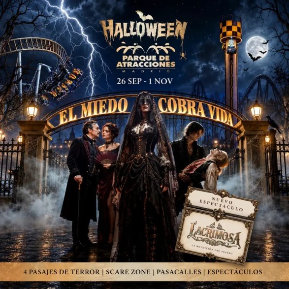 Entradas Parque de Atracciones Madrid desde 26,94€ Descuento 25%
