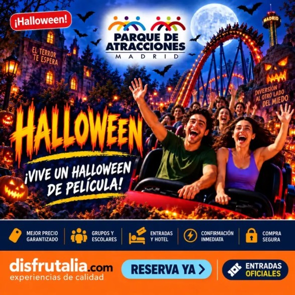 Entradas Parque de Atracciones Madrid desde 26,94€ Descuento 25%