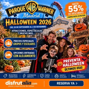 Entradas baratas Warner Madrid 55% Descuento| 2x1 y Ofertas