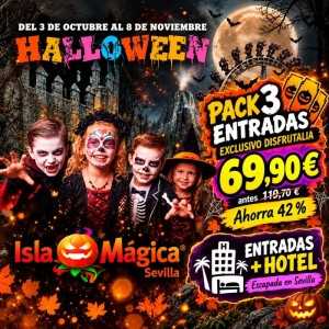 Pack 3 Entradas Isla Mágica | Precio y Oferta 2