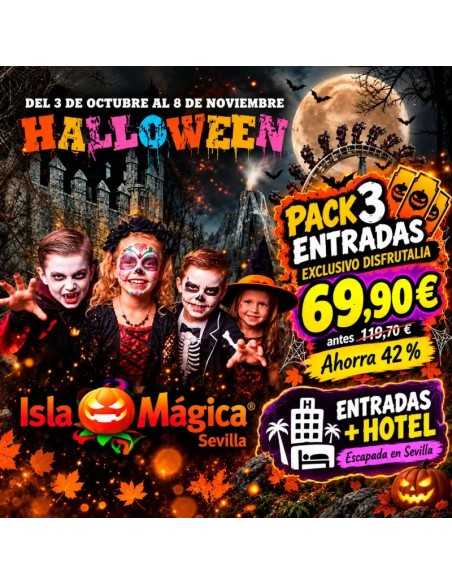 Pack 3 Entradas Isla Mágica | Precio y Oferta