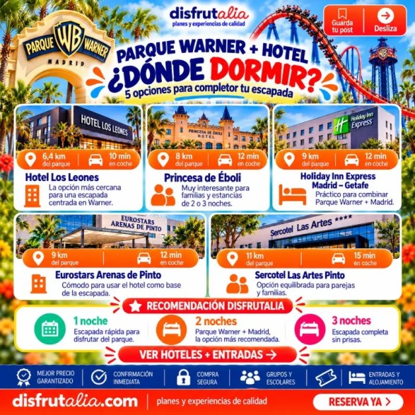 Entradas baratas Warner Madrid desde 27,97€ Descuento 55%