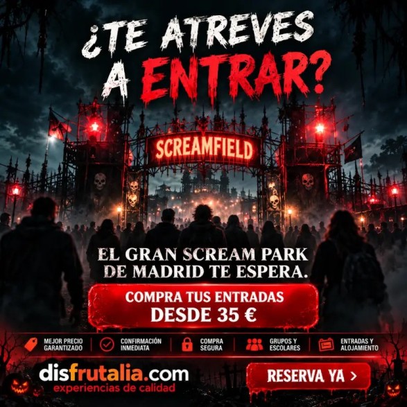 Screamfield Madrid 2026 Entradas desde 35€ | Scream Park