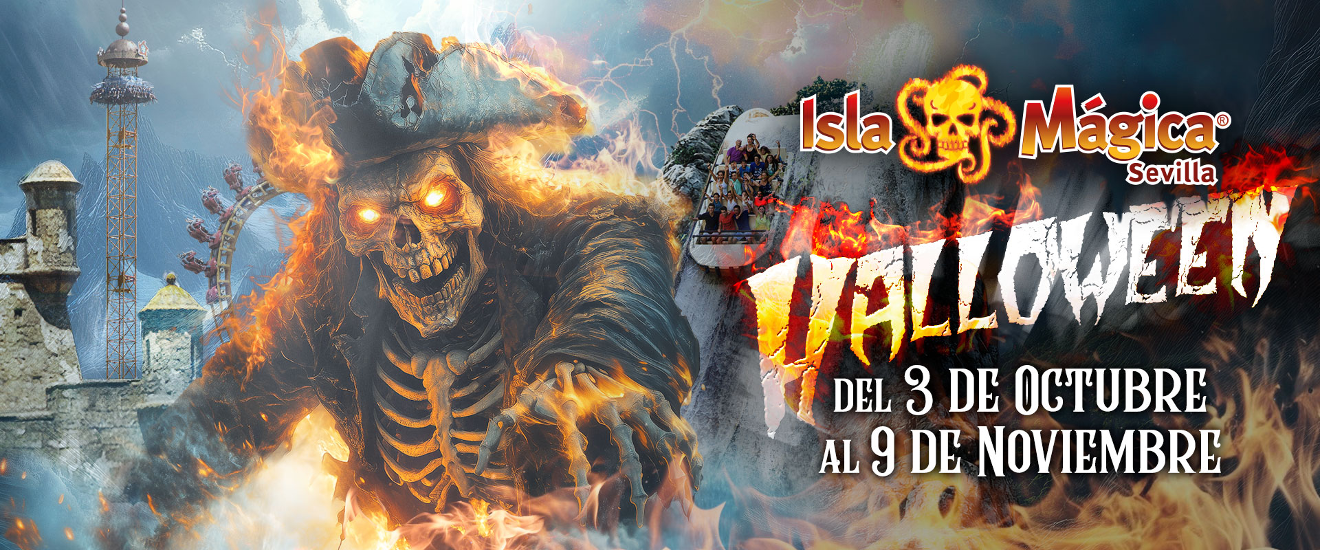 Halloween en Isla Mágica