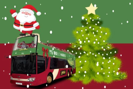 Navibus Tour Madrid cartel Navidad 2025
