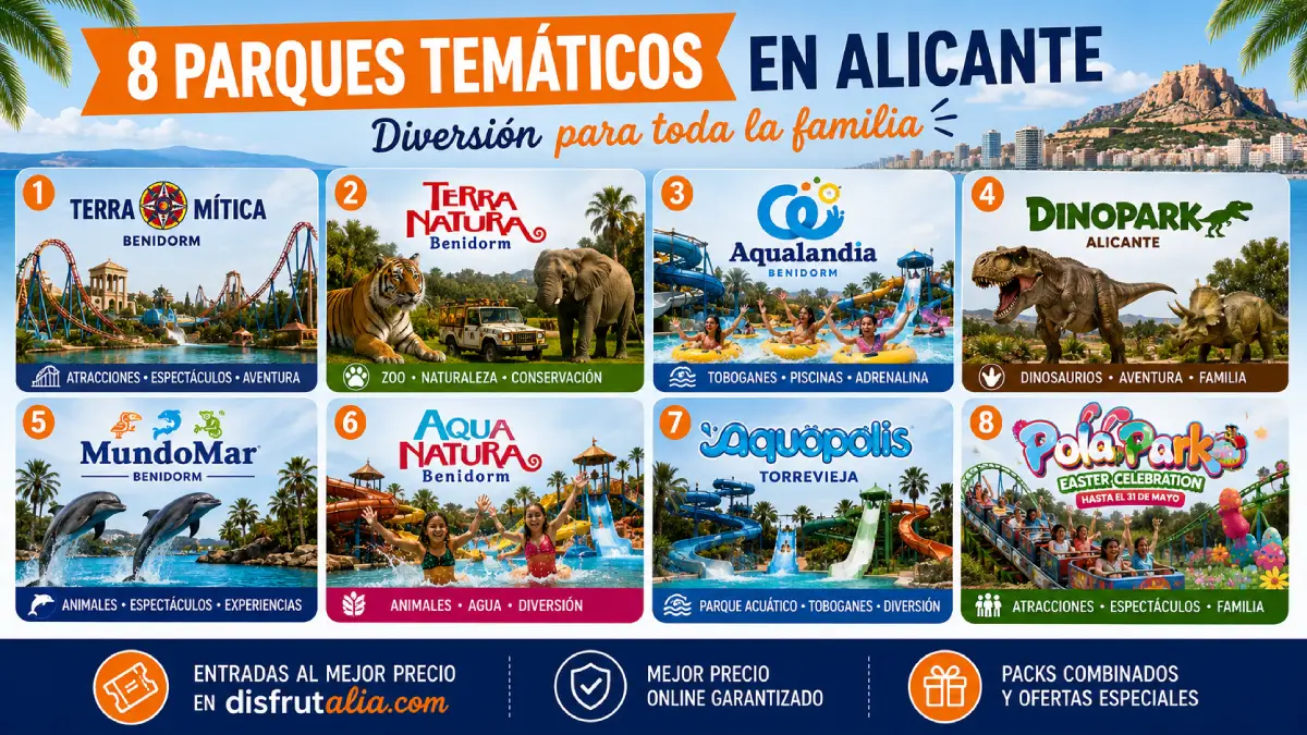 Parques de Atracciones y Acuáticos en Alicante