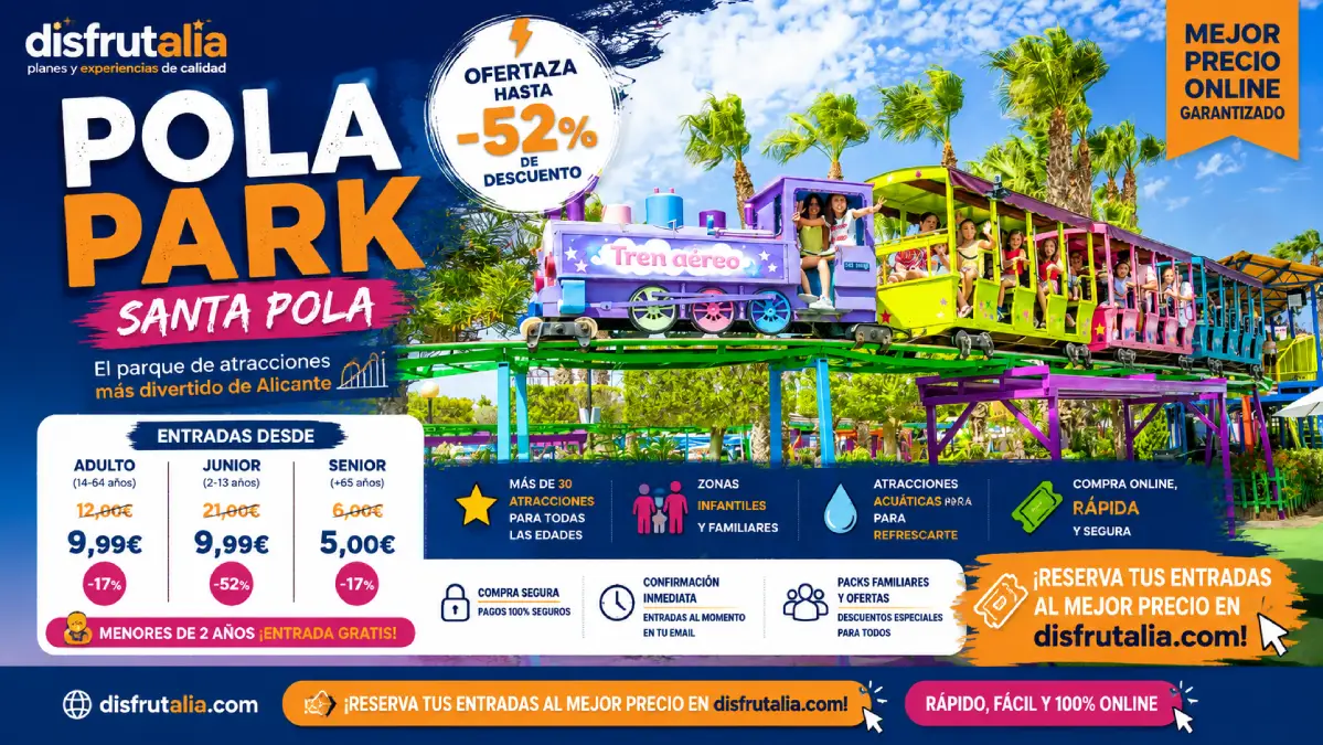 Pola Park Santa Pola - Parque de Atracciones en Alicante