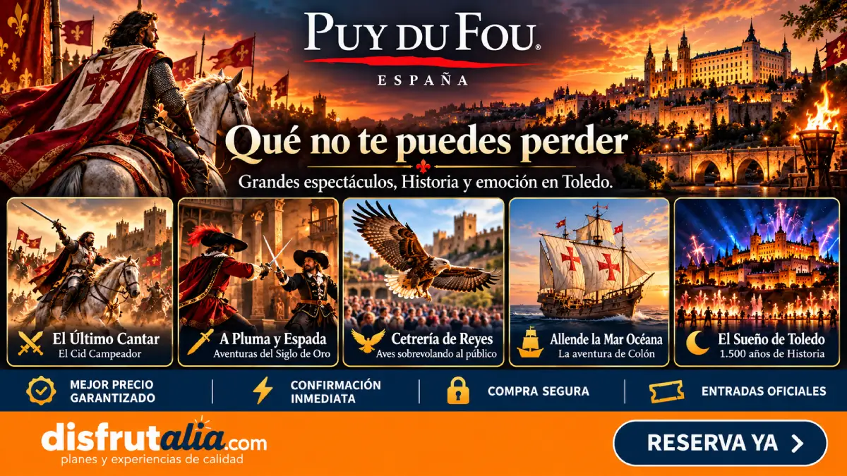 Qué no te puedes perder en Puy du Fou España y sus principales espectáculos
