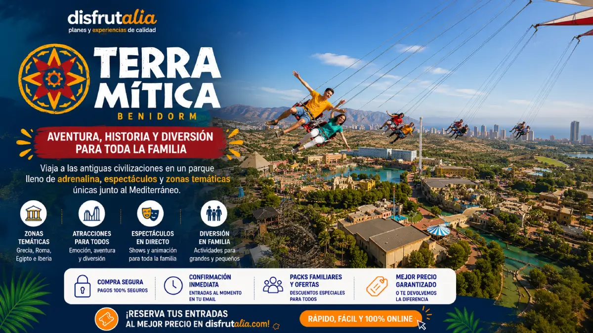 Terra Mítica Benidorm entradas y precios 2026