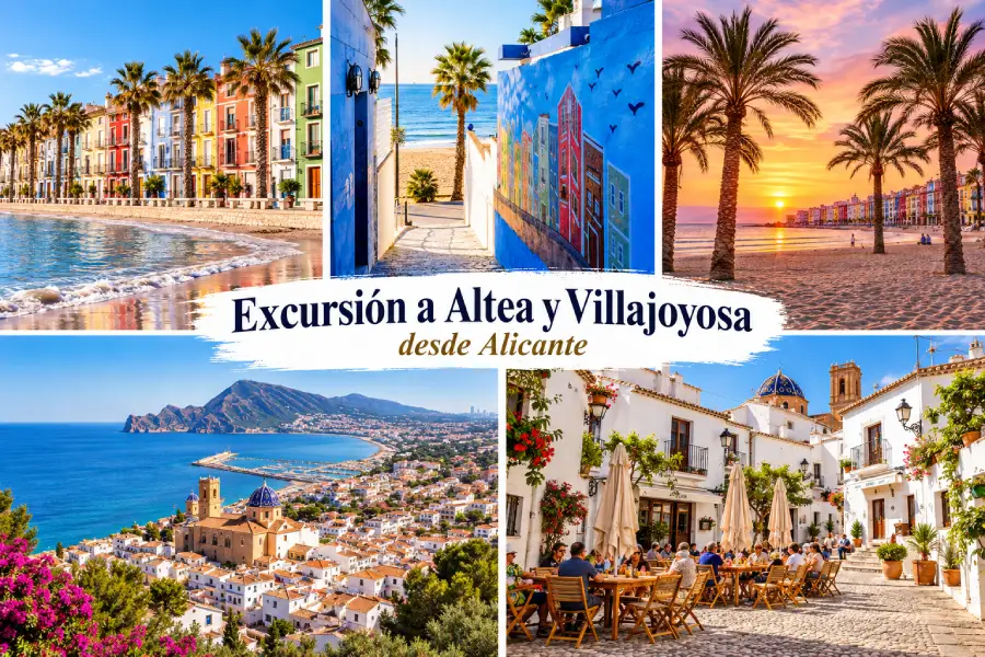 Tour a Altea y Villajoyosa desde Alicante y Benidorm