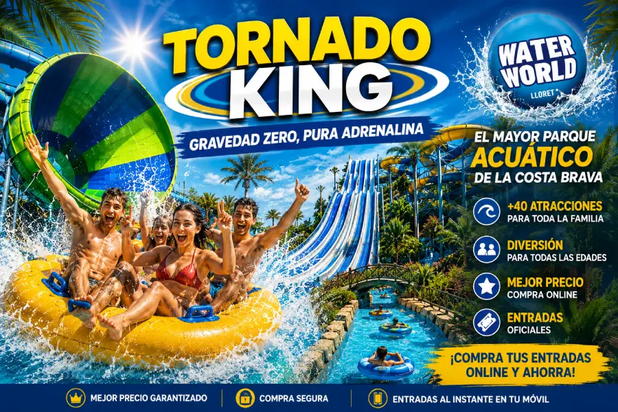 Water World parque acu&aacute;tico en LLoret del Mar