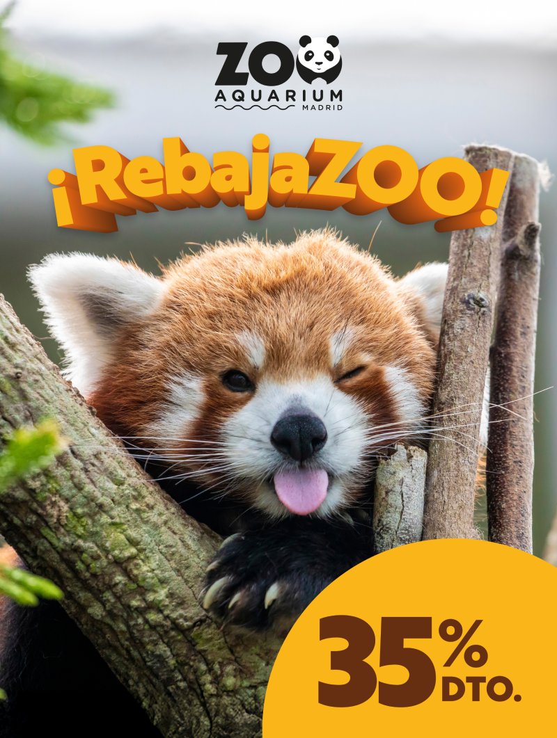 Zoo Madrid promoción rebajazoo